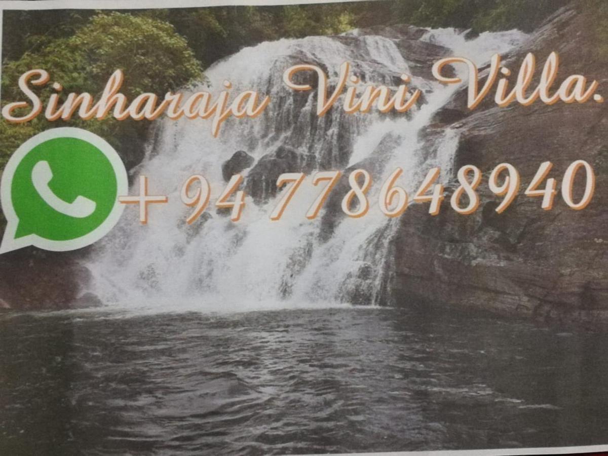 Sinharaja Vini Villa Deniyaya Extérieur photo